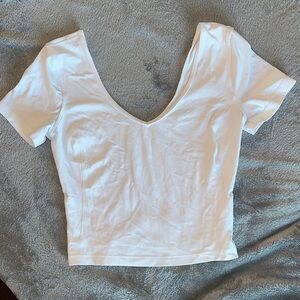 Lululemon Align white top